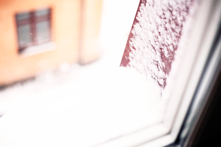 midsommarkransen emmas vintage snö vinter