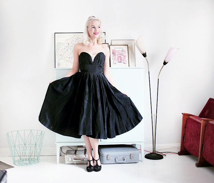 cocktail dress by emmas vintage